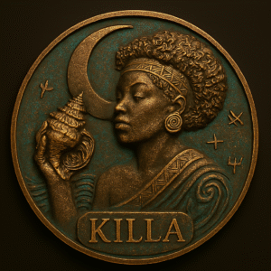 Medalla de Killa, Guardiana de la Luna y la Intuición del Reto NIA App